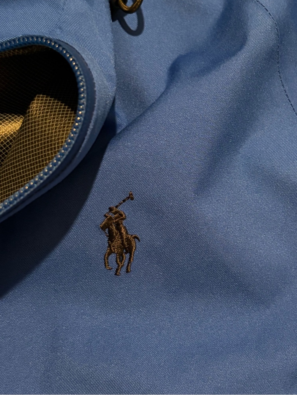 Ralph Lauren Blue Hooded Soft-Shell Jacket - Picture 6 of 6